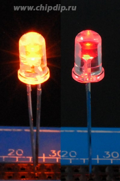 Светодиод 5x9мм, желтый, 4500мкд, угол 27град, линза прозрачная; Q-14638Y СД 5 x 9 \жел\ 4500\ 27\пр\SL-522UYCAE- C143\VOISE