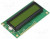NPC1602LRU-FWA-H, Дисплей: LCD, алфавитно-цифровой, STN Positive, 16x2, LED, PIN: 16 NPC1602LRU-FWA-H, Дисплей: LCD, алфавитно-цифровой, STN Positive, 16x2, LED, PIN: 16