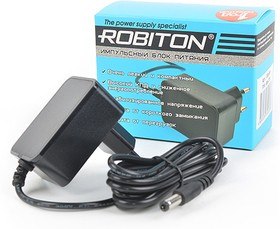 ROBITON IR9-9W 5,5x2,5/12 (+), Адаптер/блок питания ROBITON IR9-9W 5,5x2,5/12 (+), Адаптер/блок питания