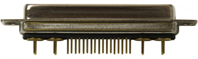 683M21WA4SL001, COMBO D-SUB CONN, RCPT, DC-21WA4, TH