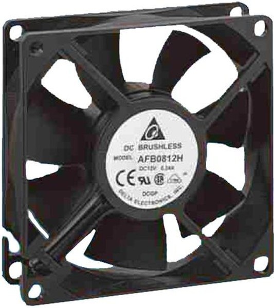 AFB0812HH, DC Fans DC Tubeaxial Fan, 80x25.4mm, 12VDC, Ball Bearing, Lead Wires AFB0812HH, DC Fans DC Tubeaxial Fan, 80x25.4mm, 12VDC, Ball Bearing, Lead Wires