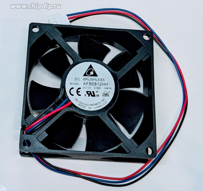 AFB0812HH, DC Fans DC Tubeaxial Fan, 80x25.4mm, 12VDC, Ball Bearing, Lead Wires AFB0812HH, DC Fans DC Tubeaxial Fan, 80x25.4mm, 12VDC, Ball Bearing, Lead Wires