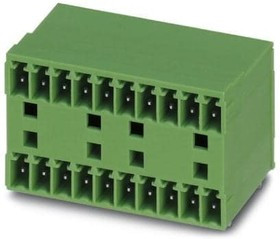 1843198, Pluggable Terminal Blocks 14 Pos 3.81mm pitch Through Hole Header