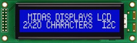 MC22005A6W-BNMLWI-V2, MC22005A6W-BNMLWI-V2 Alphanumeric LCD Alphanumeric Display, 2 Rows by 20 Characters MC22005A6W-BNMLWI-V2, MC22005A6W-BNMLWI-V2 Alphanumeric LCD Alphanumeric Display, 2 Rows by 20 Characters