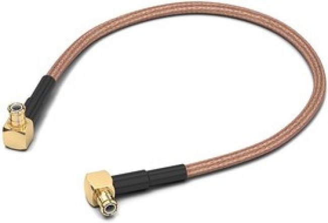 65502110515301, WR-CXASY Series Male MCX to Male MCX Coaxial Cable, 152.4mm, RG316/U Coaxial, Terminated