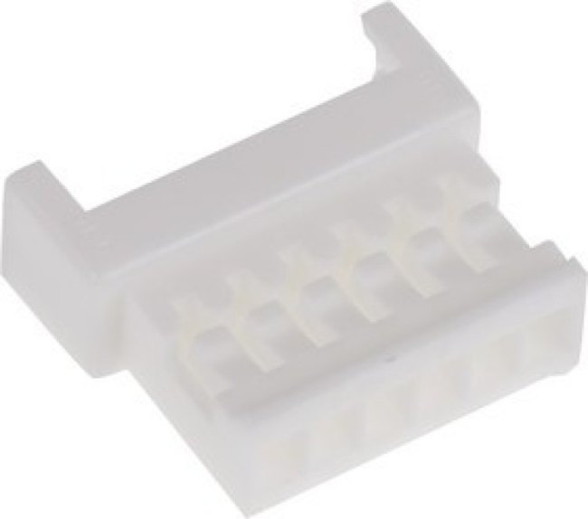 51047-0600, PicoBlade Male Connector Housing, 1.25mm Pitch, 6 Way, 1 Row