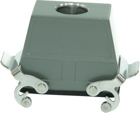 MP009412, Разъем для тяжелых условий, Основа, монтаж на кабель, ввод сверху, Корпус из Алюминия, 2 Рычага MP009412, Разъем для тяжелых условий, Основа, монтаж на кабель, ввод сверху, Корпус из Алюминия, 2 Рычага