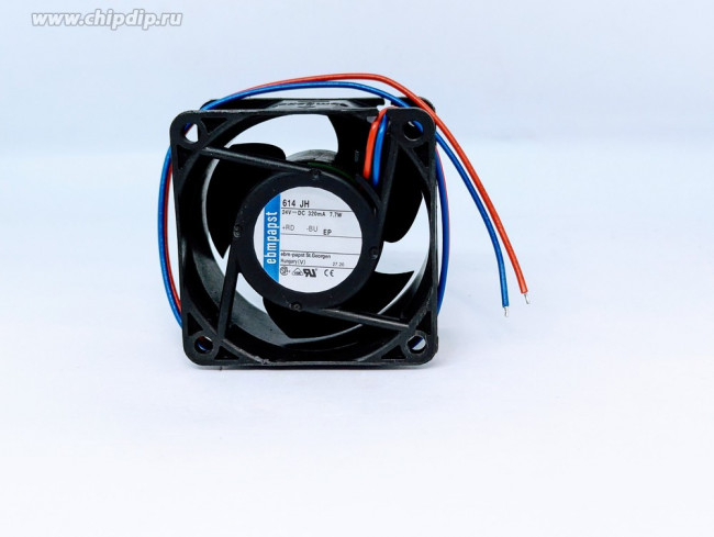 Вентилятор Ebmpapst 614 JH 24v 320mA 7.7W 60x32 2pin