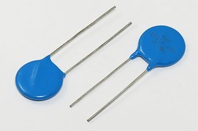 Варистор 68 В ,напряжение срабатывания 40 В~, 16 Дж, размер 18x6, 2LWp7, марка MYG14-680