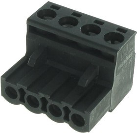 1752292, Pluggable Terminal Blocks 4 Pos 5mm pitch Plug 24-12 AWG Screw