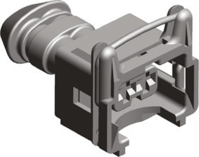 963040-2, Junior Timer Automotive Connector Socket 2 Way