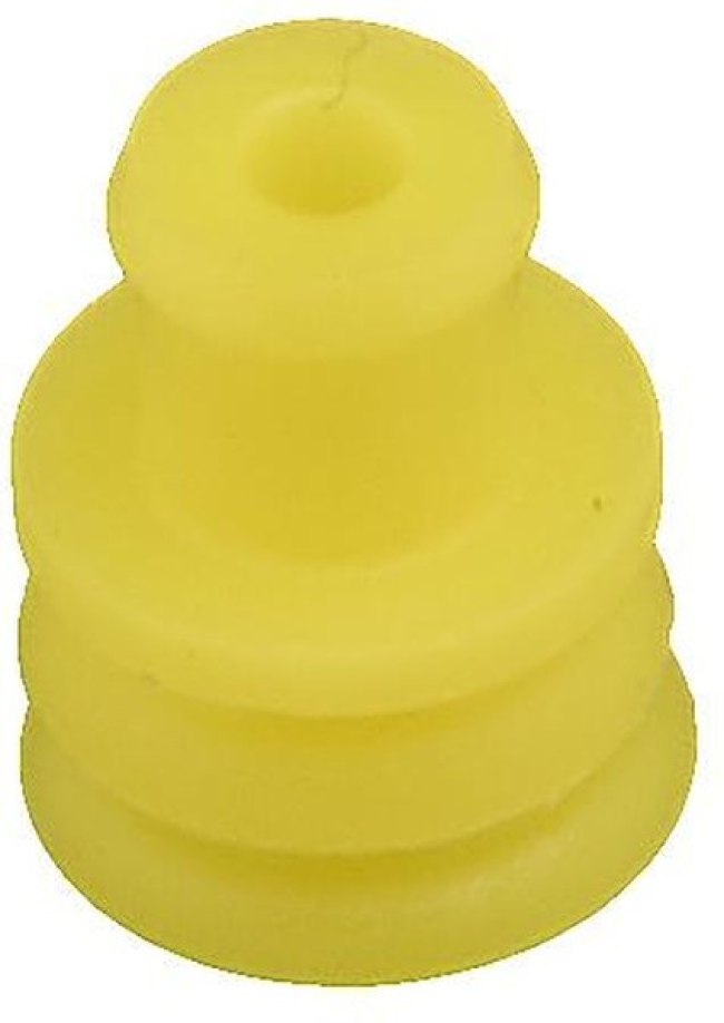 281934-2, Изолятор на контакты Superseal 1.5, желтый 1.8-2.4