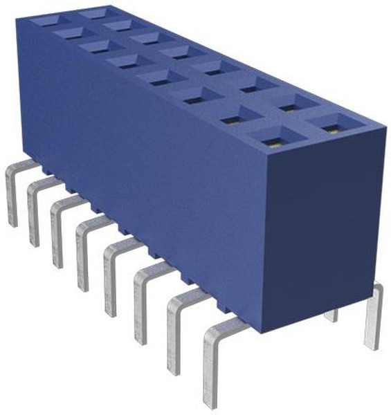 76342-315LF, Dubox®, Board To Board Connector, Receptacle, Vertical, Through Hole, Top Entry, Double Row , 30 Positions, 2.54mm (0.100in) Pi 76342-315LF, Dubox®, Board To Board Connector, Receptacle, Vertical, Through Hole, Top Entry, Double Row , 30 Positions, 2.54mm (0.100in) Pi