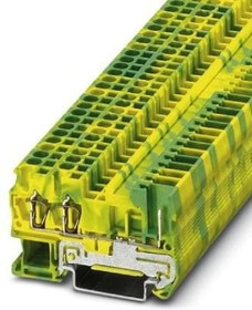 3042120, DIN Rail Terminal Blocks ST 2.5 TWIN/1P-PE