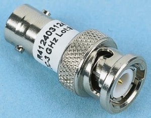 R412406124, 50 RF Attenuator Straight BNC Connector BNC Plug to BNC Socket 6dB, Operating Frequency 3GHz R412406124, 50 RF Attenuator Straight BNC Connector BNC Plug to BNC Socket 6dB, Operating Frequency 3GHz