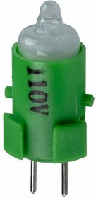 A16-1NGN, Industrial Panel Mount Indicators / Switch Indicators Green LED/Unit Neon Lamp 110VAC