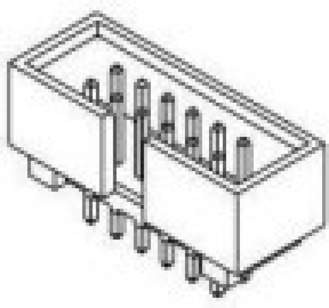 70246-3401, C-Grid Series Straight Through Hole PCB Header, 34 Contact(s), 2.54mm Pitch, 2 Row(s), Shrouded 70246-3401, C-Grid Series Straight Through Hole PCB Header, 34 Contact(s), 2.54mm Pitch, 2 Row(s), Shrouded
