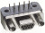 MWDM2L-15PCBRP-.110, Разъем D Sub, Micro D, Штекер, MWDM-CBR Series, 15 контакт(-ов), Пайка MWDM2L-15PCBRP-.110, Разъем D Sub, Micro D, Штекер, MWDM-CBR Series, 15 контакт(-ов), Пайка