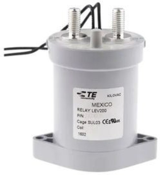 1618387-3, High Voltage DC Contactor Kilovac LEV200 1NO DC 12V 500A Screw Terminal, M8