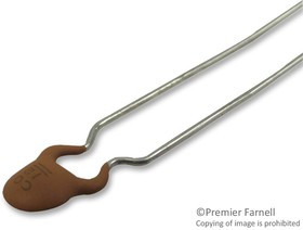 D331K20Y5PL6TJ5R, Керамический дисковый конденсатор, 330 пФ, 500 В, D Series, ± 10%, Y5P, 5 мм D331K20Y5PL6TJ5R, Керамический дисковый конденсатор, 330 пФ, 500 В, D Series, ± 10%, Y5P, 5 мм