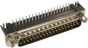 09682635813, D-Sub Standard Connectors DSUB SV ML SSDP ANG-US 15P AUS4