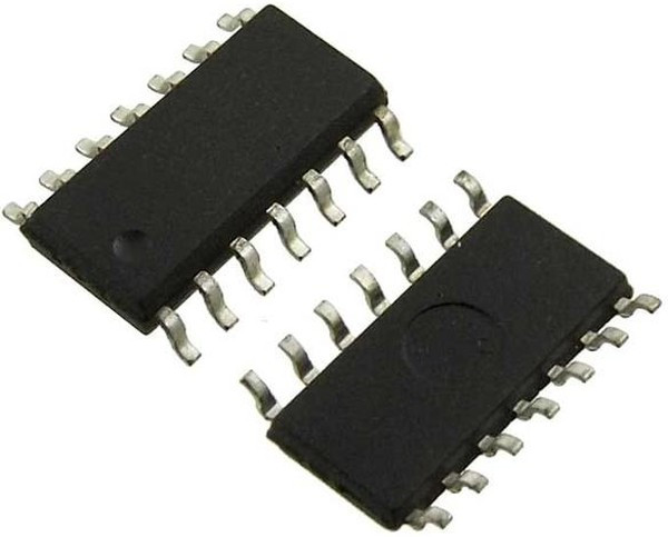 74HC126S14-13, IC: digital; buffer,non-inverting; Ch: 4; SMD; SO14; HC; 2?6VDC; 40uA