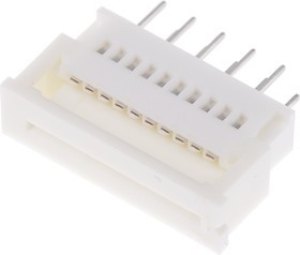 39532105, FFC / FPC разъем, ZIF, 1.25 мм, 10 контакт(-ов), Гнездо, Серия 5597, Сквозное Отверстие 39532105, FFC / FPC разъем, ZIF, 1.25 мм, 10 контакт(-ов), Гнездо, Серия 5597, Сквозное Отверстие