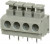 TBL001-500-04GY-2GY, Fixed Terminal Blocks Terminal block, screwless, 5.00, horizontal, 4 poles, cool gray TBL001-500-04GY-2GY, Fixed Terminal Blocks Terminal block, screwless, 5.00, horizontal, 4 poles, cool gray