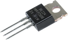 IRLZ24PBF, МОП-транзистор, N Канал, 17 А, 60 В, 0.1 Ом, 5 В, 2 В