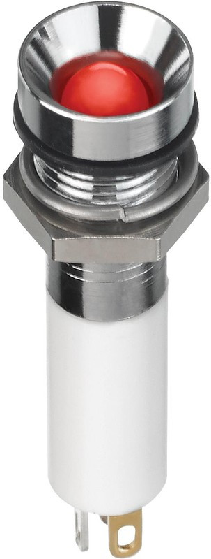 Q8R1CZZRYG24E, LED Panel Mount Indicators LED INDICATOR 8MM