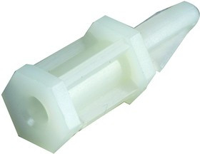 TRTCBS-22.5-01, PCB Spacer, Lock-In Support, Nylon 6.6, 7.8 mm x 35.7 mm, TRTCBS Series, 50 Pack