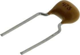 Ceramic Capacitor, 47nF, 500V, 10%