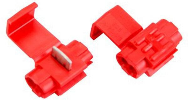 905-BULK, Terminals IDC RED 22-18 TAP