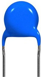 CC45SL3AD221JYVNA, Cap Ceramic Single 220pF 1000V SL 5% (8.5 X 5mm) Radial Disc 5mm 125°C Ammo