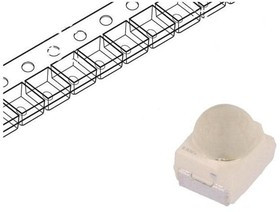 LP T655-Q1R2-25, LED; SMD; 3528,PLCC2; green; 97?192mlm; 71?180mcd; 3.4x3x3.5mm; 60°