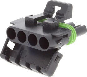 12020832, Корпус Автомобильного Разъема, Weather Pack Tower, Гнездо, 4 вывод(-ов)