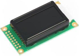 RC0802A1-LLR-JWVE, Дисплей: LCD, алфавитно-цифровой, VA Negative, 8x2, 58x32x13,2мм