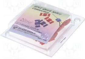 ST-ASS-QSD6-R, Набор соединители, 0,5-0,75мм2, IDC, на провод, красный, 6шт ST-ASS-QSD6-R, Набор соединители, 0,5-0,75мм2, IDC, на провод, красный, 6шт