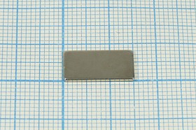 Магнит 15,0x 8,0x 1, параллелепипед, Ni, класс N38