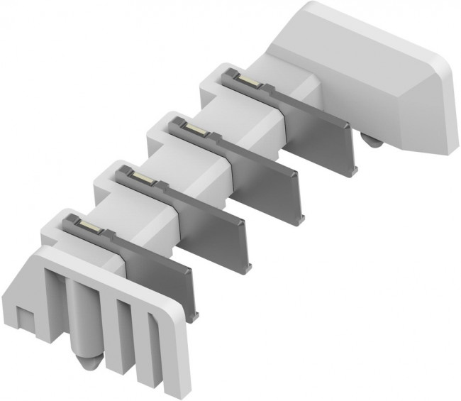 2318770-4, Pluggable Terminal Blocks 5MM HDR ASSY, 4 POS WIREMATE 2-PIECE