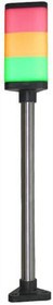 JT028-RYG-CS, LED Panel Mount Indicators STK LIGHT RGY CONT POLE