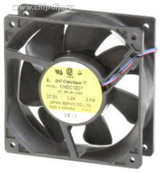 Nidec Servo CNDC12H7RQ-127 (120x120x40mm, DC 12V 0.76A 4pin