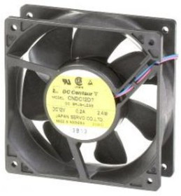 Nidec Servo CNDC12H7RQ-127 (120x120x40mm, DC 12V 0.76A 4pin