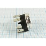 Термостат +90C, ток 20 А, контакты 4T+кнопка сброс, размер d22,3