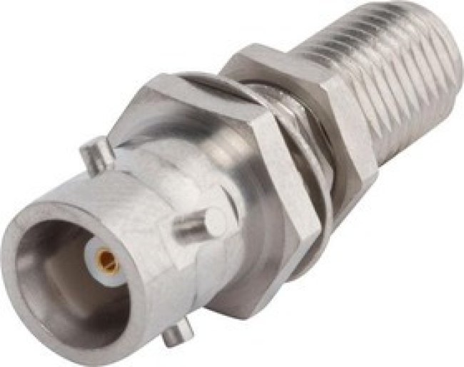SF1187-6624, RF Adapters - Between Series ZMA Female (120o) to SMA F Adapter