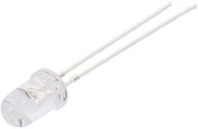 OSK5DK5111A, LED; 5mm; pink; 5800?7000mcd; 15°; Front: convex; 2.9?3.6V