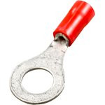 34150-0, Клемма-проушина М6, красная