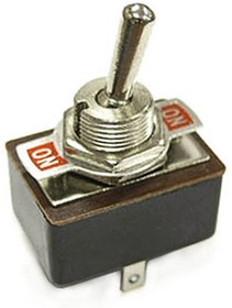 KN3-3 on-on, Тумблер двухпозиционный двухполюсный KN3-3, 42.3х14х25 мм, ON-ON, DPDT, 6 А, 250 В, 50 мОм, 6 контактов, под пайку