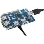 USB 3.2 Gen1 HUB HAT, USB хаб для Raspberry Pi, 4 x USB 3.2 Gen1