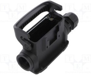 10200030001, Heavy Duty Power Connectors HAN 3A 3P+GRD METAL TOP ENTRY HOOD STRT 10200030001, Heavy Duty Power Connectors HAN 3A 3P+GRD METAL TOP ENTRY HOOD STRT